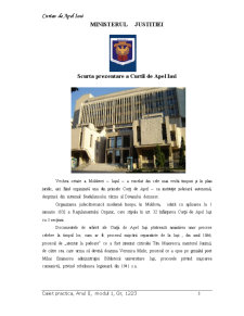 Scurtă prezentare a Curții de Apel Iași - Pagina 2
