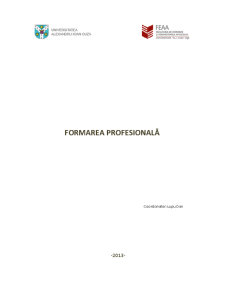 Formarea Profesională - Pagina 1
