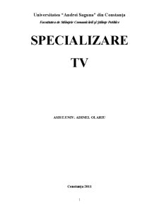 Specializare TV - Pagina 1
