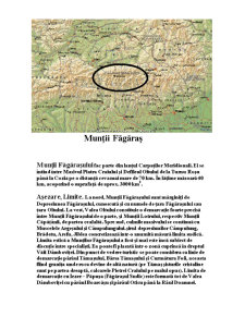 Traseu turistic în Munții Făgăraș - Pagina 1