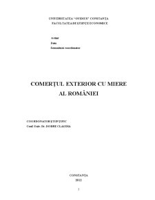Comerțul Exterior cu Miere al României - Pagina 2