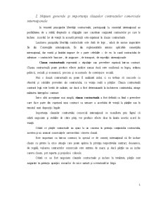 Noțiunea, importanța și clasificarea clauzelor contractului comercial internațional - Pagina 2