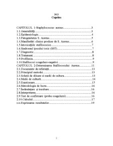 Determinarea Staphylococcus Aureus - Pagina 2