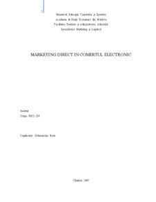 Marketing direct în comerțul electronic - Pagina 1
