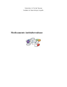 Medicamente Antituberculoase - Pagina 1