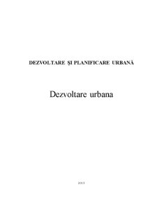 Dezvoltare urbană - Pagina 1