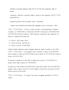 Analiza costurilor CFR - SCRL Brașov SA - Pagina 2