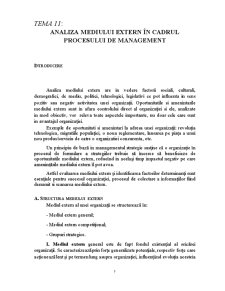 Analiza Mediului Extern în Procesul de Management - Pagina 3