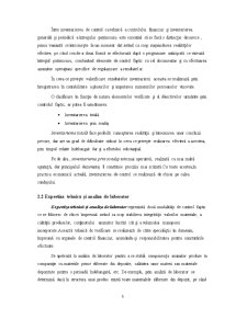 Metodologia de Realizare a Controlului Financiar Faptic în Cadrul Firmei SC Sephora SA - Pagina 5