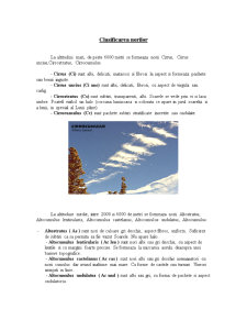 Influența vaporilor de apă asupra zborului - clasificarea norilor - Pagina 2