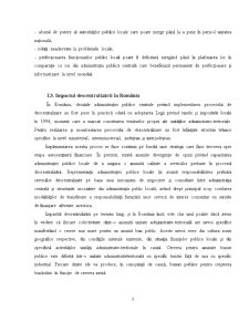 Impactul Procesului de Descentralizare a Administrației Publice din România Asupra Deciziilor în Administrația Publică - Pagina 4