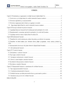 Studiul monografic, economie bancară - Alpha Bank România SA - Pagina 2