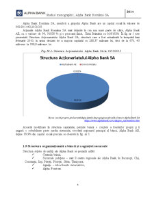 Studiul monografic, economie bancară - Alpha Bank România SA - Pagina 4