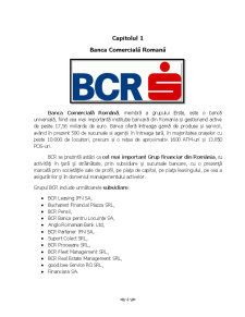 Caiet de practică - banca BCR - Pagina 4