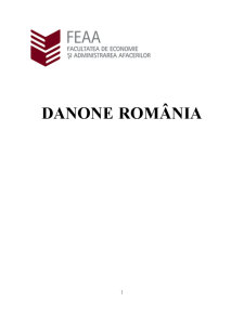 Danone România - Pagina 1