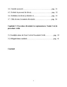 Procedura divorțului în vechiul și noul cod de procedură civilă - Pagina 4