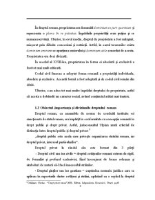 Analiza comparativă cu privire la dreptul de proprietate și modalitățile juridice de garantare ale acestuia în dreptul român și în dreptul românesc actual - Pagina 4