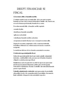 Drept Financiar și Fiscal - Pagina 1