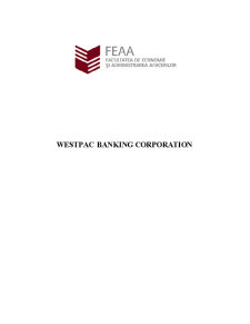 West Pac Banking Corporation - Pagina 1
