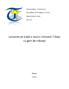 Lansarea pe Piață a Noului Croissant 7 Days cu Gem de Măceșe - Pagina 1