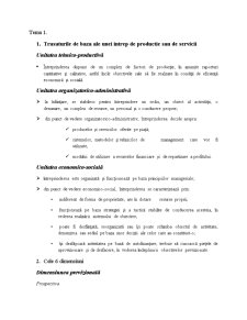 Subiecte managementul producției și al serviciilor - Pagina 1