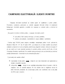 Campanie electorală - Iliescu Dumitru - Pagina 1