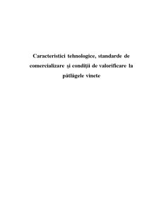 Caracteristici Tehnologice Standarde de Comercializare și Condiții de Valorificare la Pătlăgele Vinete - Pagina 1