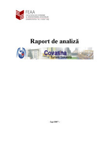 Raport Analiza - SC Turism Covasna SA - Pagina 1