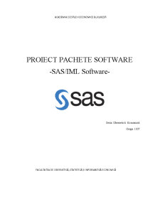 Pachete Software - SAS-IML Software - Pagina 1