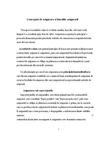 Conceptul și funcțiile asigurărilor - Pagina 2