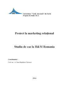 Studiu de Caz H&M România - Pagina 1