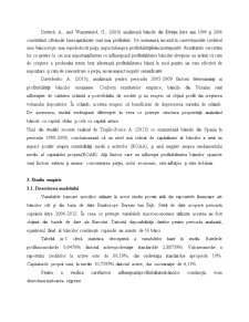 Factorii determinanți ai profitabilității sistemului bancar românesc - Pagina 3