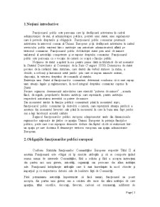 Obligațiile Funcționarilor Publici Europeni - Pagina 3