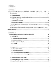 Așezarea și perceperea veniturilor bugetare la SC Antibiotice SA - Pagina 2