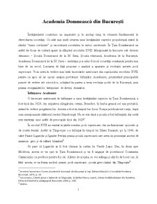 Academia Domnească din București - Pagina 1