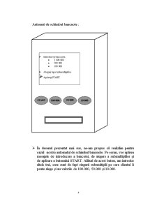 Proiectarea unui dispozitiv de comandă pentru un automat de schimbat bancnote - Pagina 4