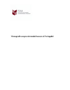 Monografie banca Portugalia - Pagina 1