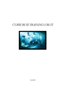 Cursuri și Training-uri IT - Pagina 1