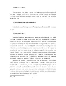 Drept Penal Special Ultrajul Contra Bunelor Moravuri și Tulburarea Ordinii și Liniștii Publice - Pagina 4