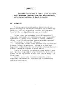 Generalități despre diabet și produse special concepute pentru persoanele care suferă de această afecțiune - statistici privind numărul de bolnavi de diabet din România - Pagina 5
