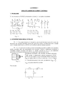 Simularea Circuitelor Electrice - Pagina 1