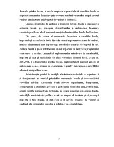 Sistemul impozitelor și taxelor locale în România și rolul său - Pagina 5