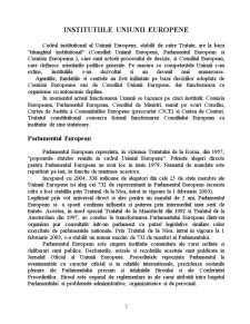 Instituțiile Uniunii Europene și ale României ce se ocupă de problema protecției mediului - Pagina 3