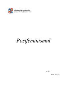 Postfeminismul - Pagina 1