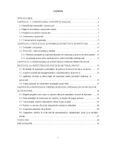 Comunicare și norme în instituțiile de protocol - Pagina 1