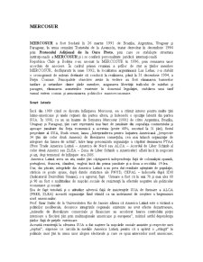 Despre Mercosur - Pagina 1