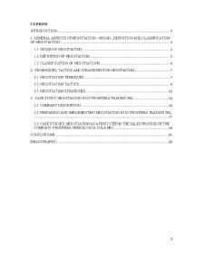 Negotiation în Tourism and Trade - Pagina 2