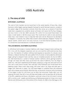 About a Retailer - UGG Australia - Pagina 1