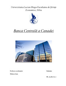 Bank of Canada - Pagina 1