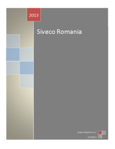 Siveco România - Pagina 1
